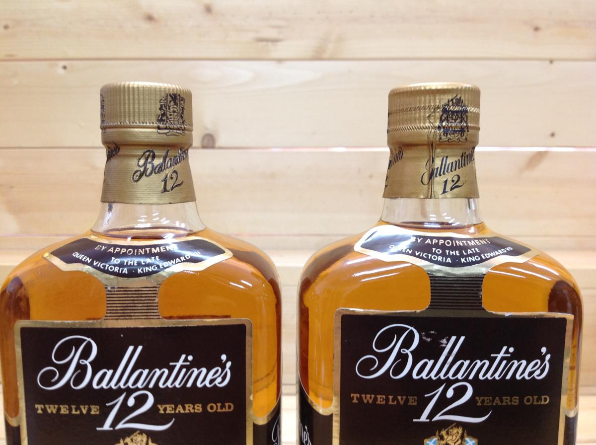 Ballantines（バランタイン）12年 ベリーオールド 角瓶 43％ 760ml