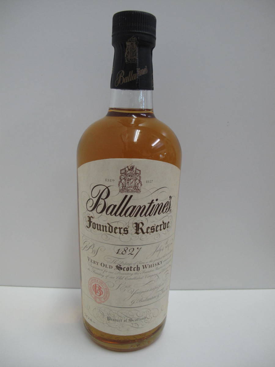 古酒 バランタイン ファウンダーズリザーブ 1827 750ml 43％ スコッチ