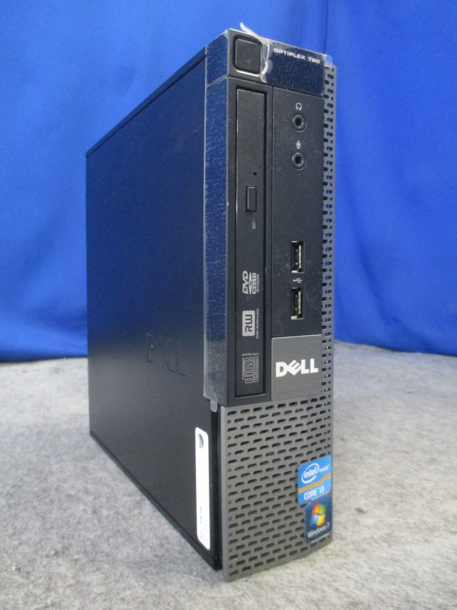 DELL OPTIPLEX 790 Core i3-2120 3.3GHz 2GB DVDスーパーマルチ