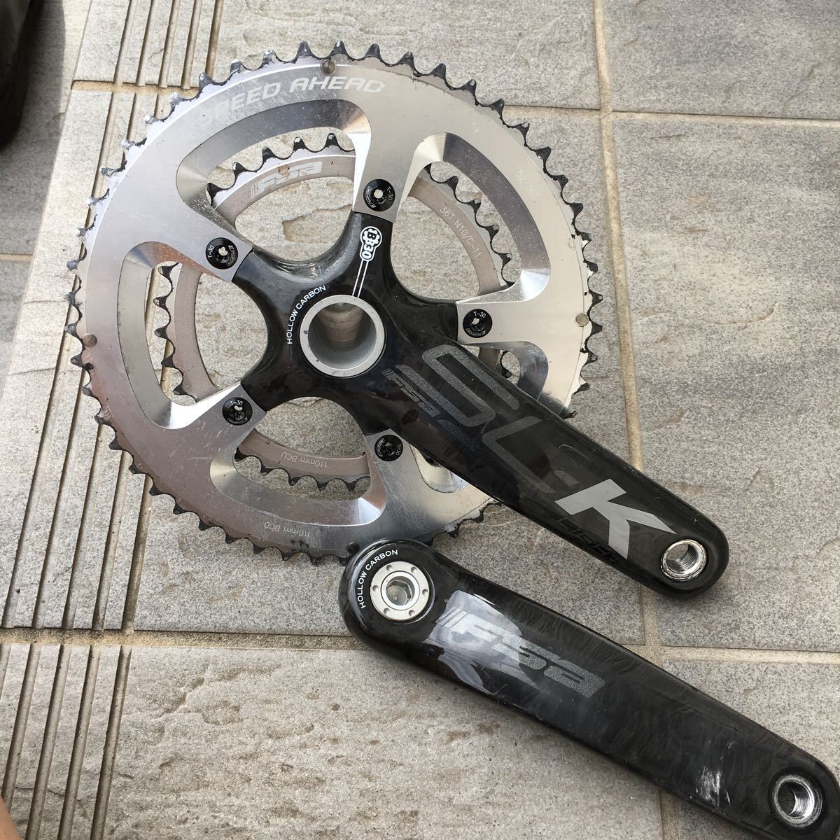 fsa クランク FSA SL-K カーボンクランク 50 34T 10速11速用 BB386 公式