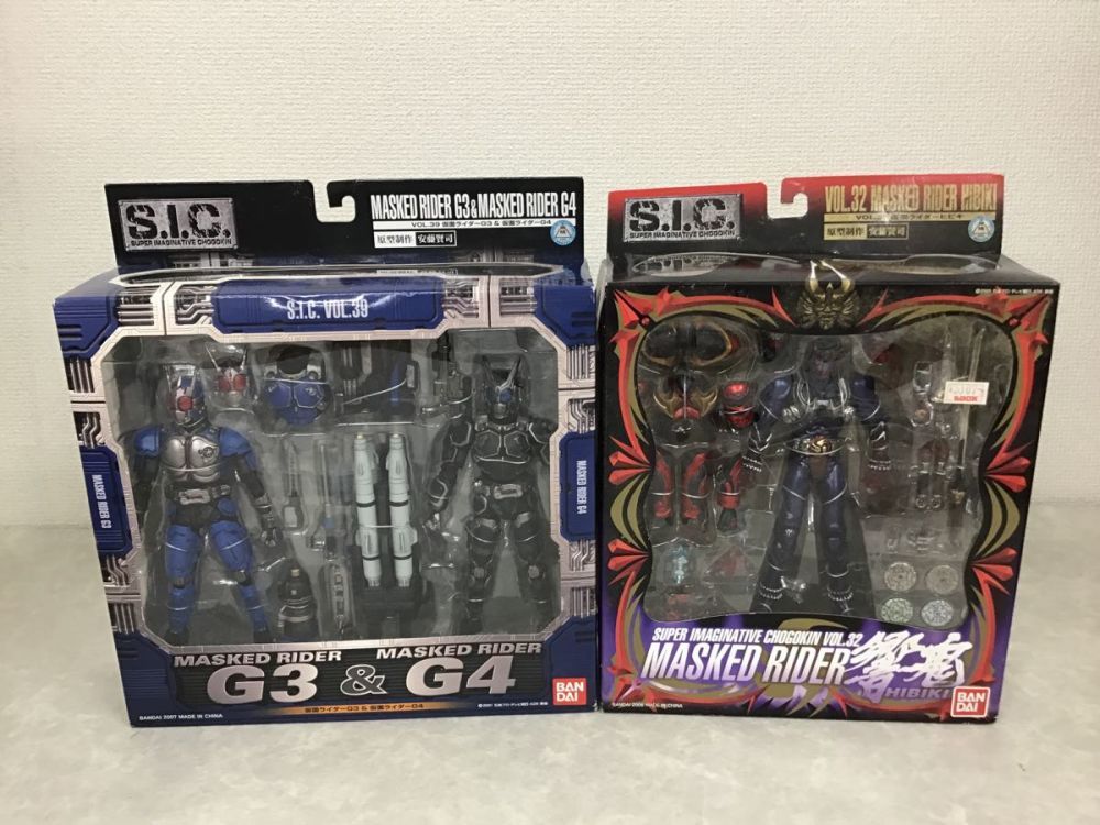 バンダイ G4 極魂 & 未開封 : S.I.C. SIC⁄S.I.C. 仮面ライダー響鬼 