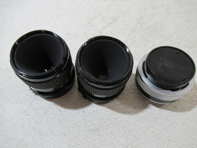2025，大得価 3個セット カメラレンズ Canon MACRO LENS FD 50mm 1:3.5 Canon EXTENDER FD 1.4&times;-A マニュアル キャノン カメラ用品(キヤノン)｜売買されたオークション情報、yahooの商品情報をアーカイブ公開 - オーク キヤノン