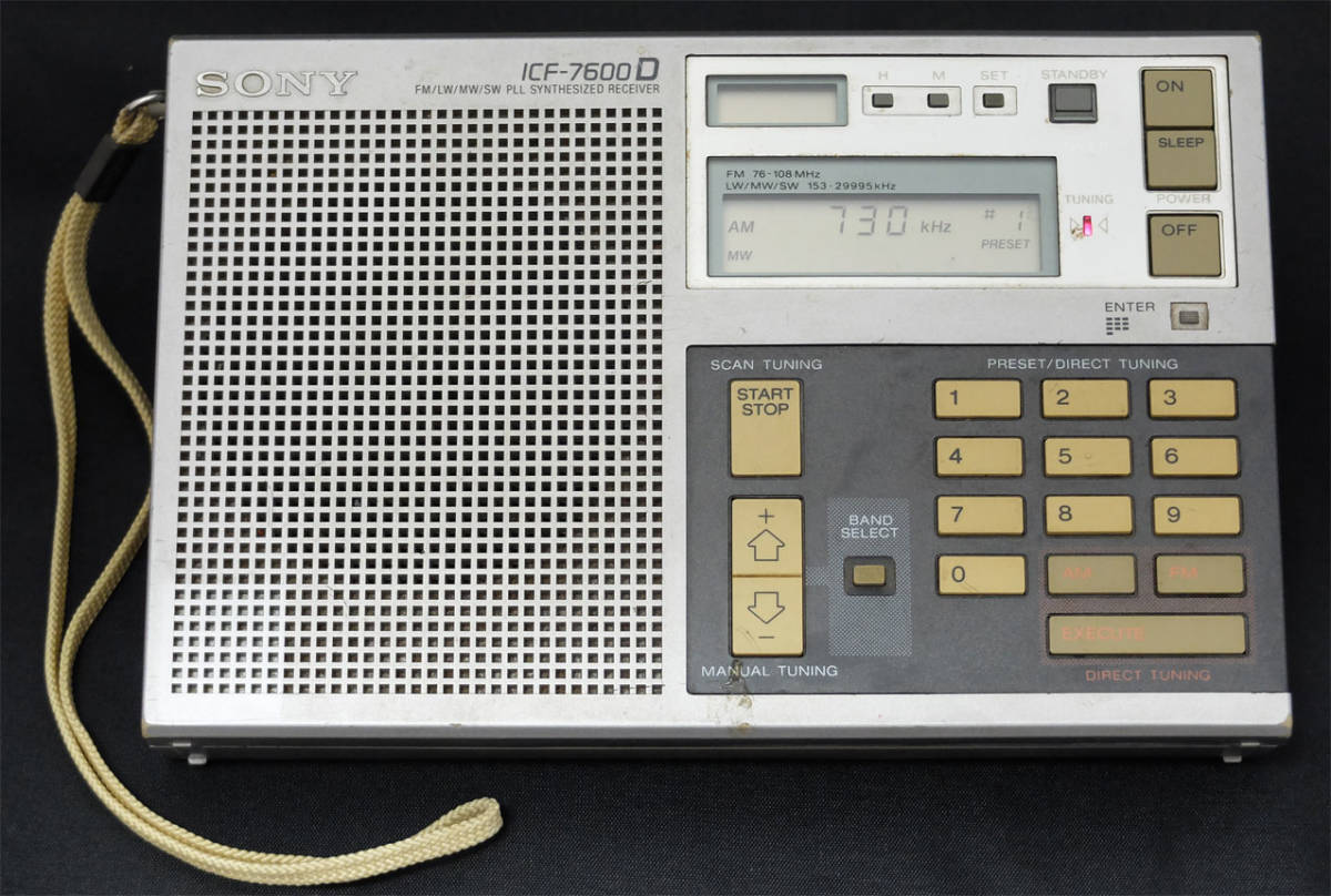 SONY ICF-7600D FM⁄LW⁄MW⁄SW 短波ラジオ PLL ソニー ラジオ ICF-