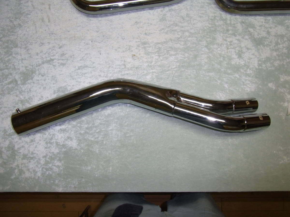 GS400 チャッテ管タイプ メッキマフラー GSX400E ザリ