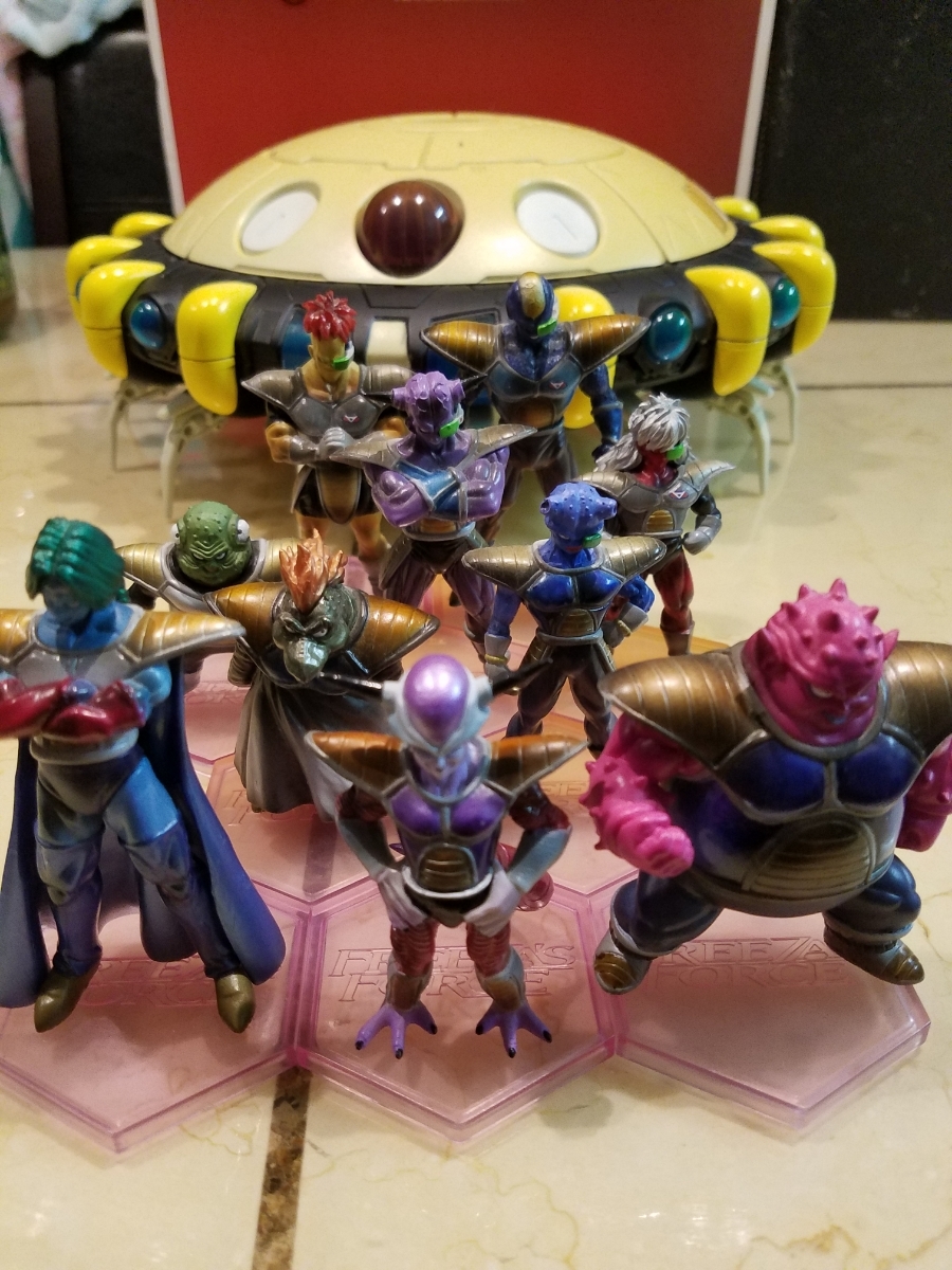 ドラゴンボール改 FREEZA'S FORCE フィギュアセット ドラゴンボール フィギュア FREEZA'S FORCE フリーザ フォース 中古品