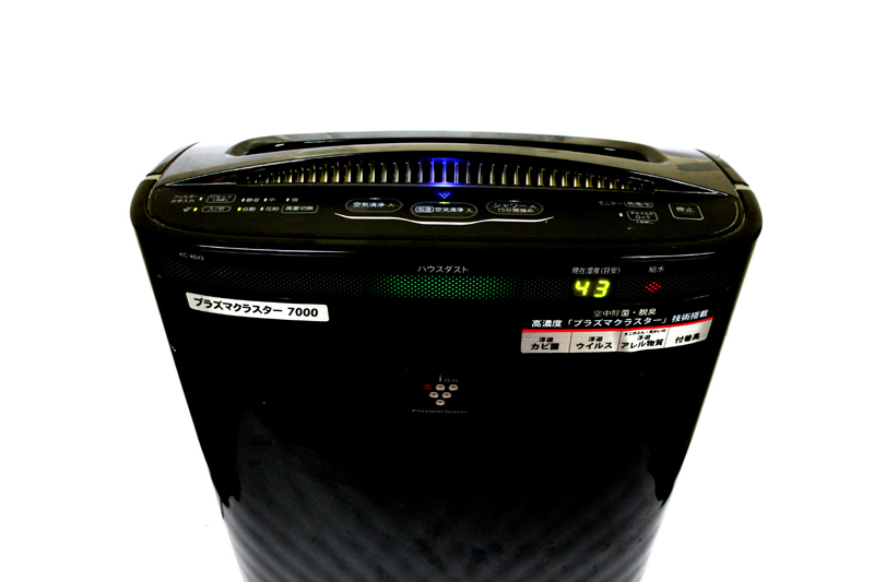 新品フィルター交換済☆21畳対応プラズマクラスター 搭載で空気の汚れを浄化！花粉症撃退PM2.5もインフルエンザ撃退シャープ加湿空気清浄機