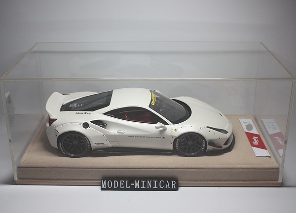 ★★★Sold Out！世界限定20台！LB特注！1/18 フェラーリ Ferrari 488GTB LB Works Liberty Walk LB Performance 正規品 Matt White Ferrari LB フェラーリ Hot Wheels製 Lincoln