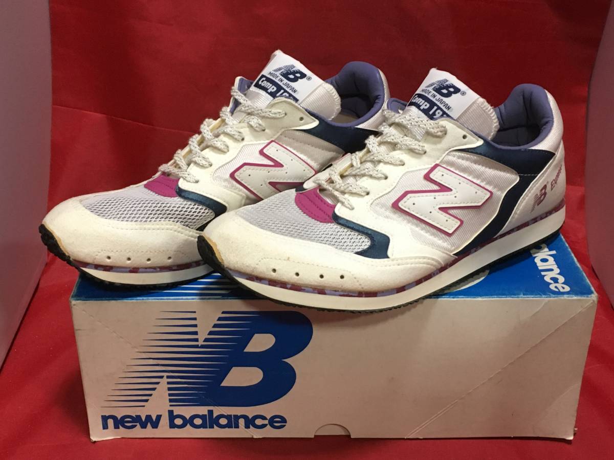 新作，限定セール 1円 超 レア New Balance COMP 191 27cm EE ホワイト/ネイビー/プラム ニューバランス NB 白/紺/ピンク ビンテージ デッド⑨(27.0cm)｜売買されたオークション情報、yahooの商品情報をアーカイブ公開 - オ 27.0cm