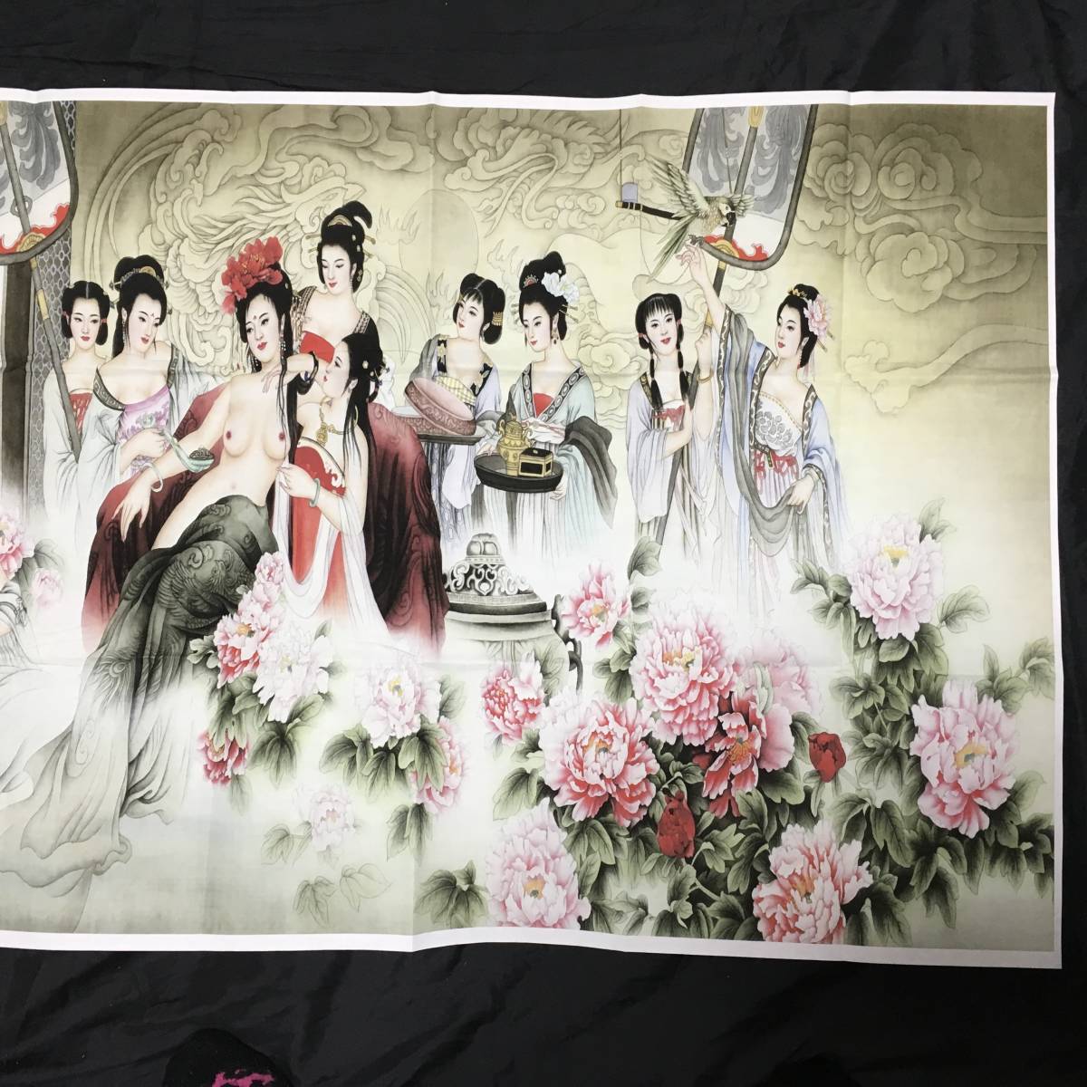 真作中国清代春画「蘇州春宮図」木版画 中国の春画 明 69