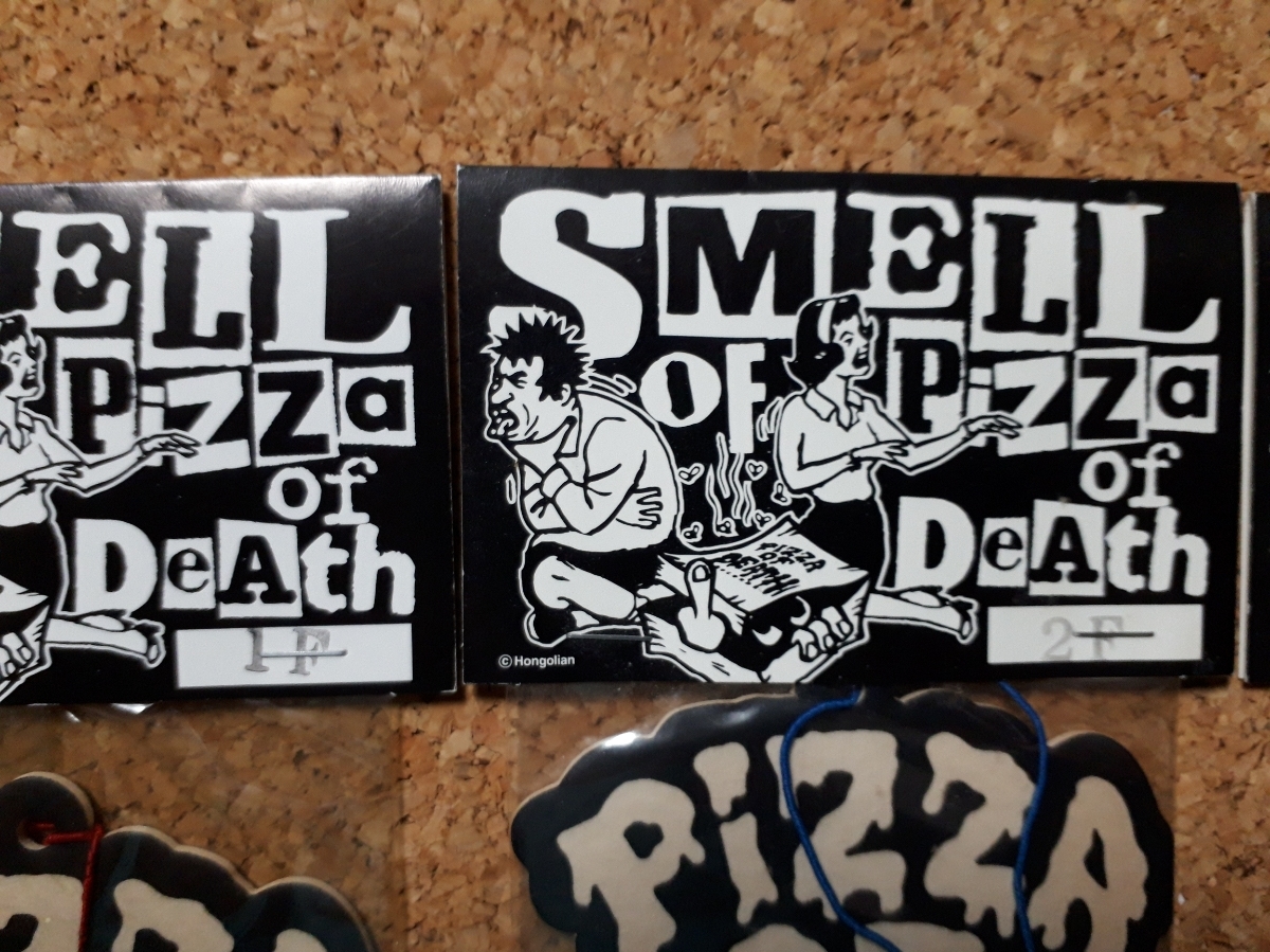 PIZZA OF DEATH RECORDS エアフレッシュナー 4種セット エアー