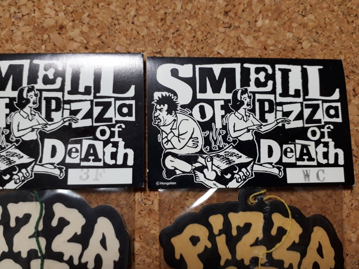 PIZZA OF DEATH RECORDS エアフレッシュナー 4種セット エアー