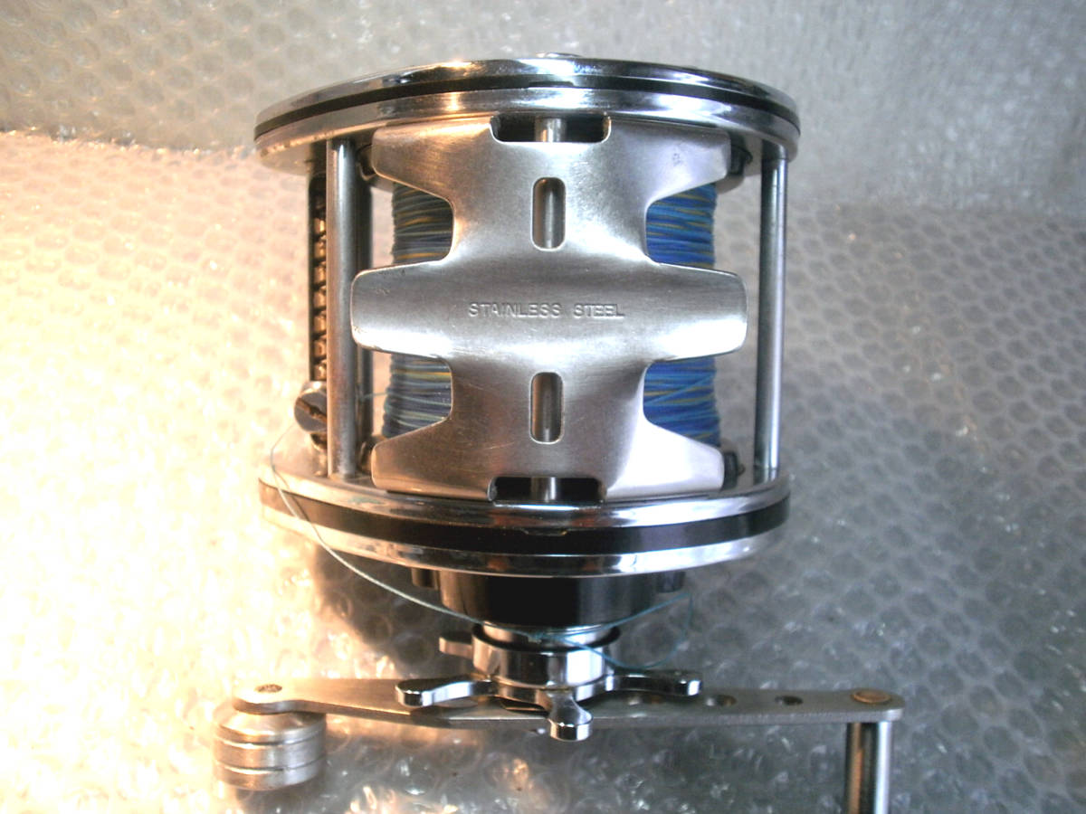 ダイワ 超大型両軸リール DYNAMIC ST-300☆セネター6/0相当☆整備済