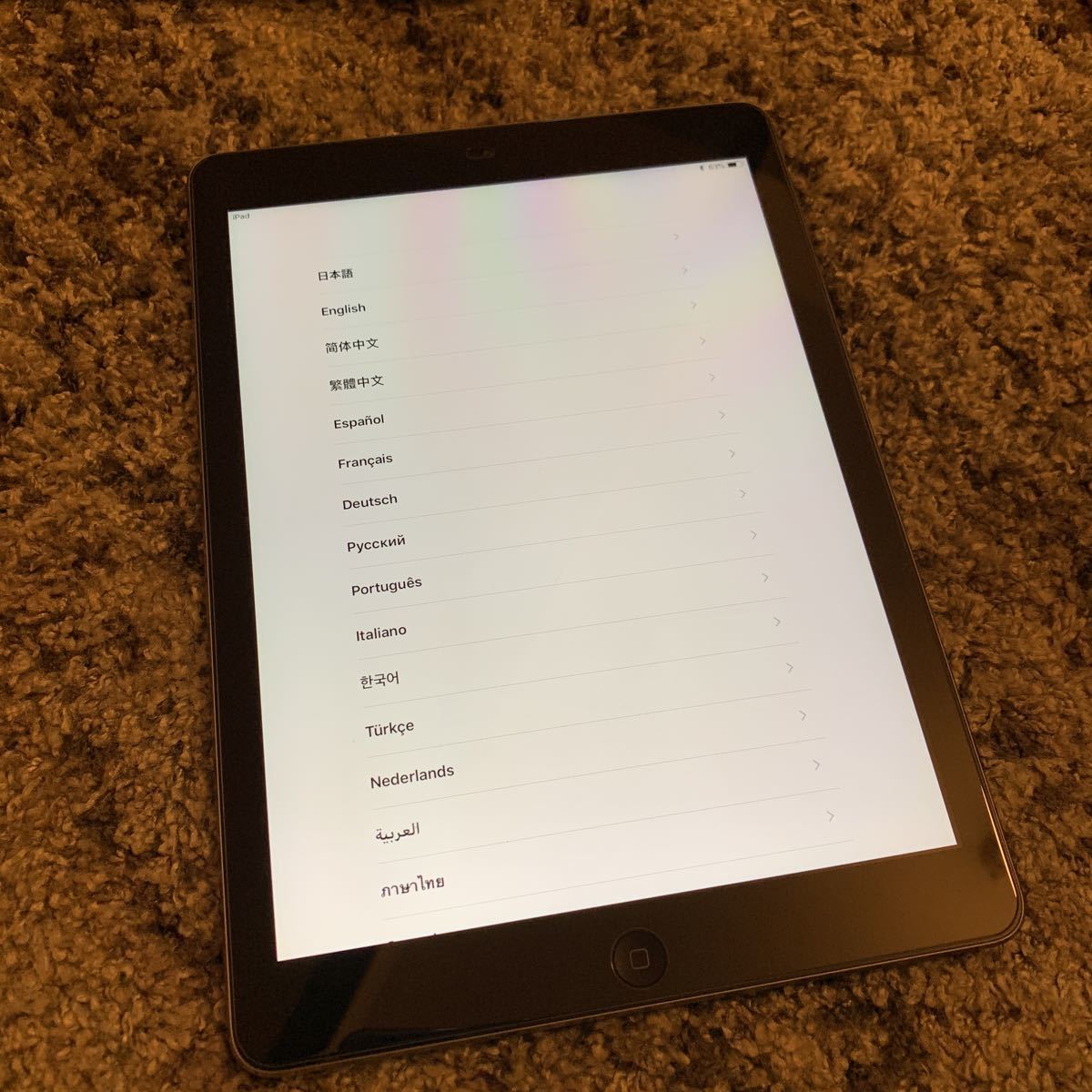 Apple iPad Air 64GB Wi-Fi Space Gray A1474 【公式通販】