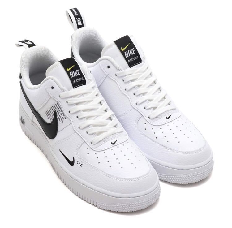 【国内正規】★31cm★NIKE AIR FORCE 1 07 LV8 UTILITY WHITE 18HO-I エアフォース1 ユーティリティー ホワイト ナイキ aj7747-100 Nike Air Force (White&frasl;Anthracite) Shoes. ID