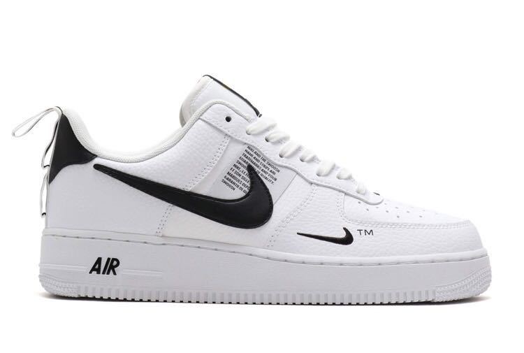 【国内正規】★31cm★NIKE AIR FORCE 1 07 LV8 UTILITY WHITE 18HO-I エアフォース1 ユーティリティー ホワイト ナイキ aj7747-100 Nike Air Force (White&frasl;Anthracite) Shoes. ID
