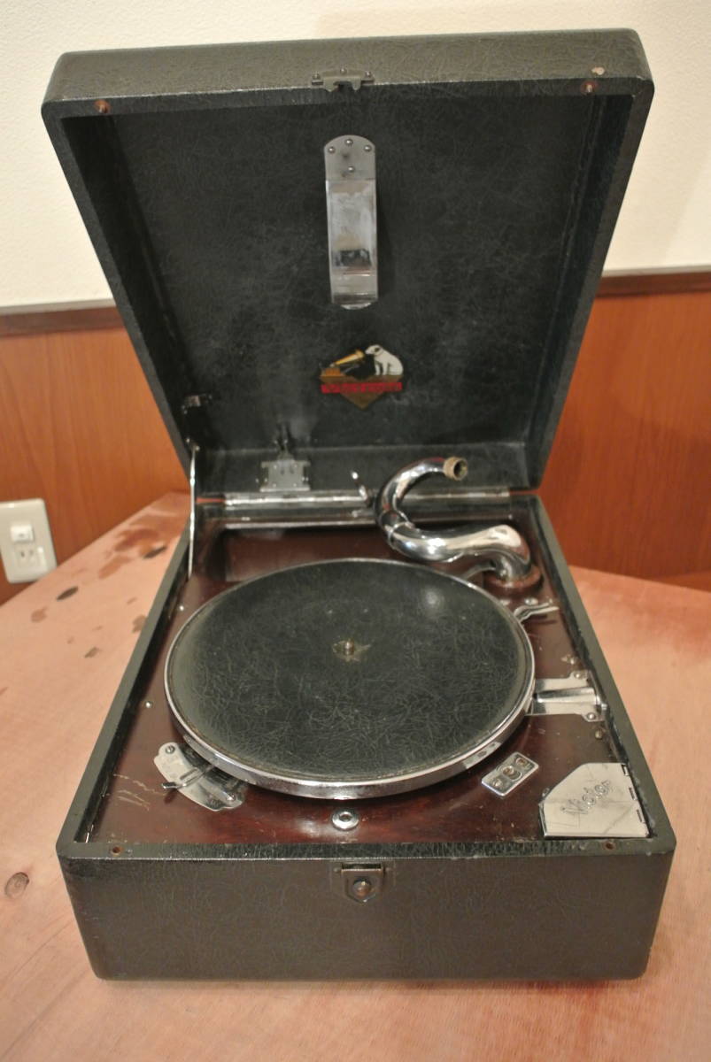 ビクター 蓄音機 昭和レトロ ビクトローラ 蓄音器 SP盤 Victrola