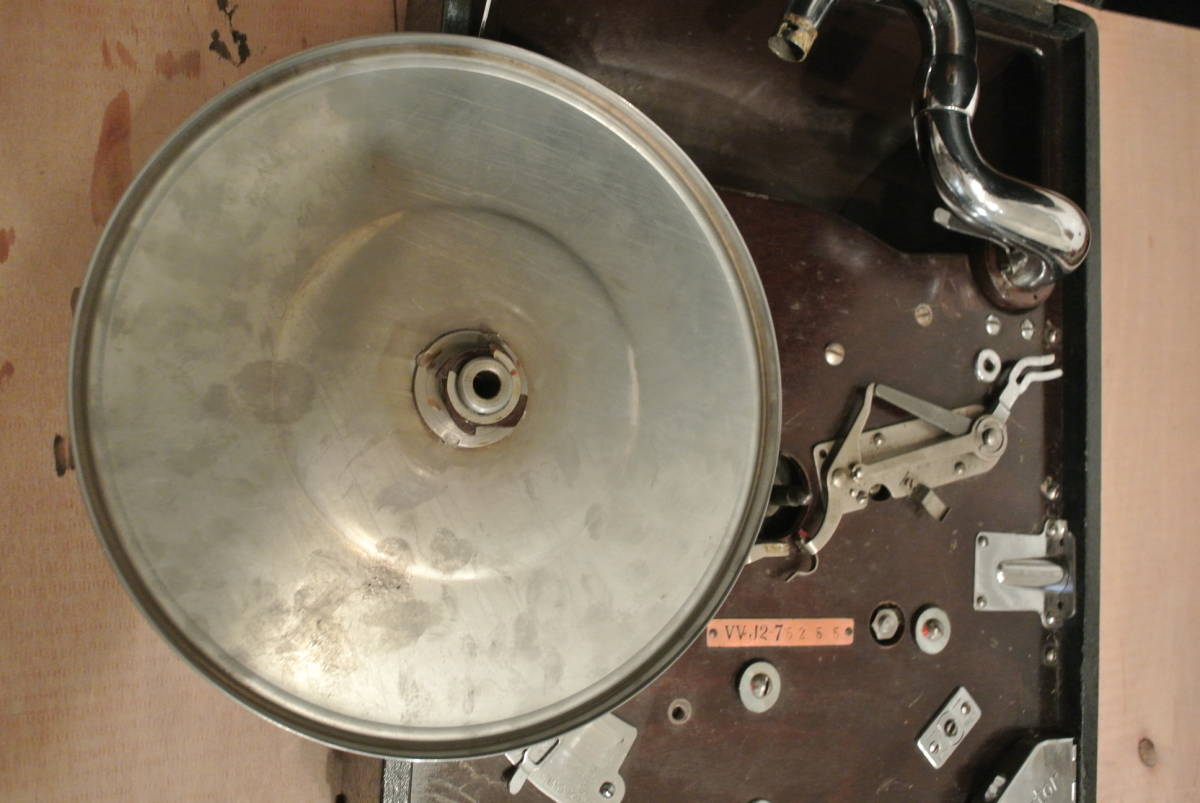 ビクター 蓄音機 昭和レトロ ビクトローラ 蓄音器 SP盤 Victrola