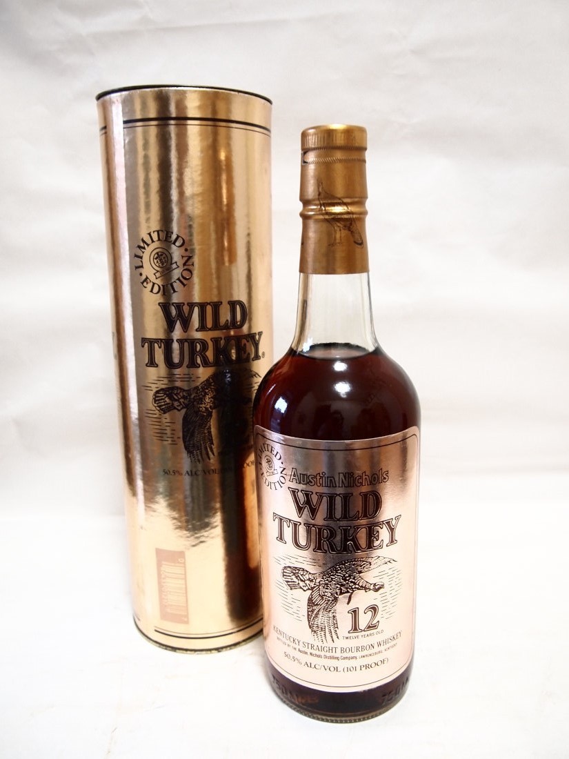 WILD TURKEY ワイルドターキー12年 ゴールドラベル バーボン