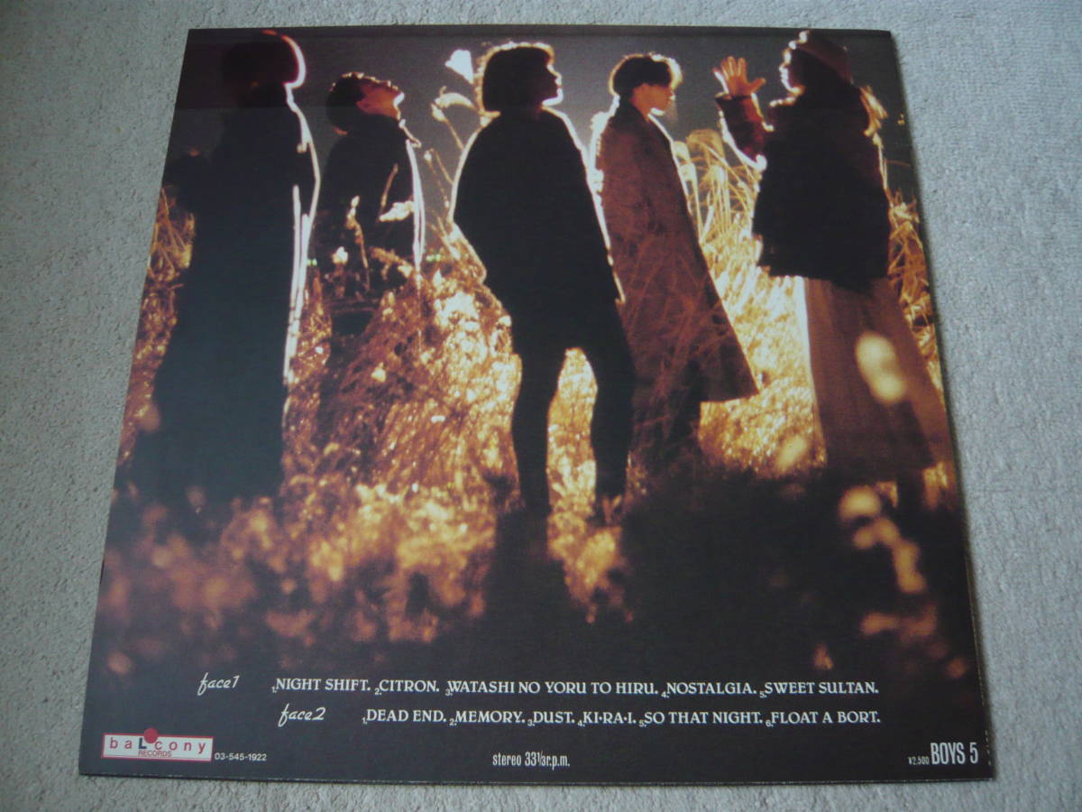 IRIS 極美品D-DAY／GRAPE LPレコード - Grape Iris &lt (TB) Disc