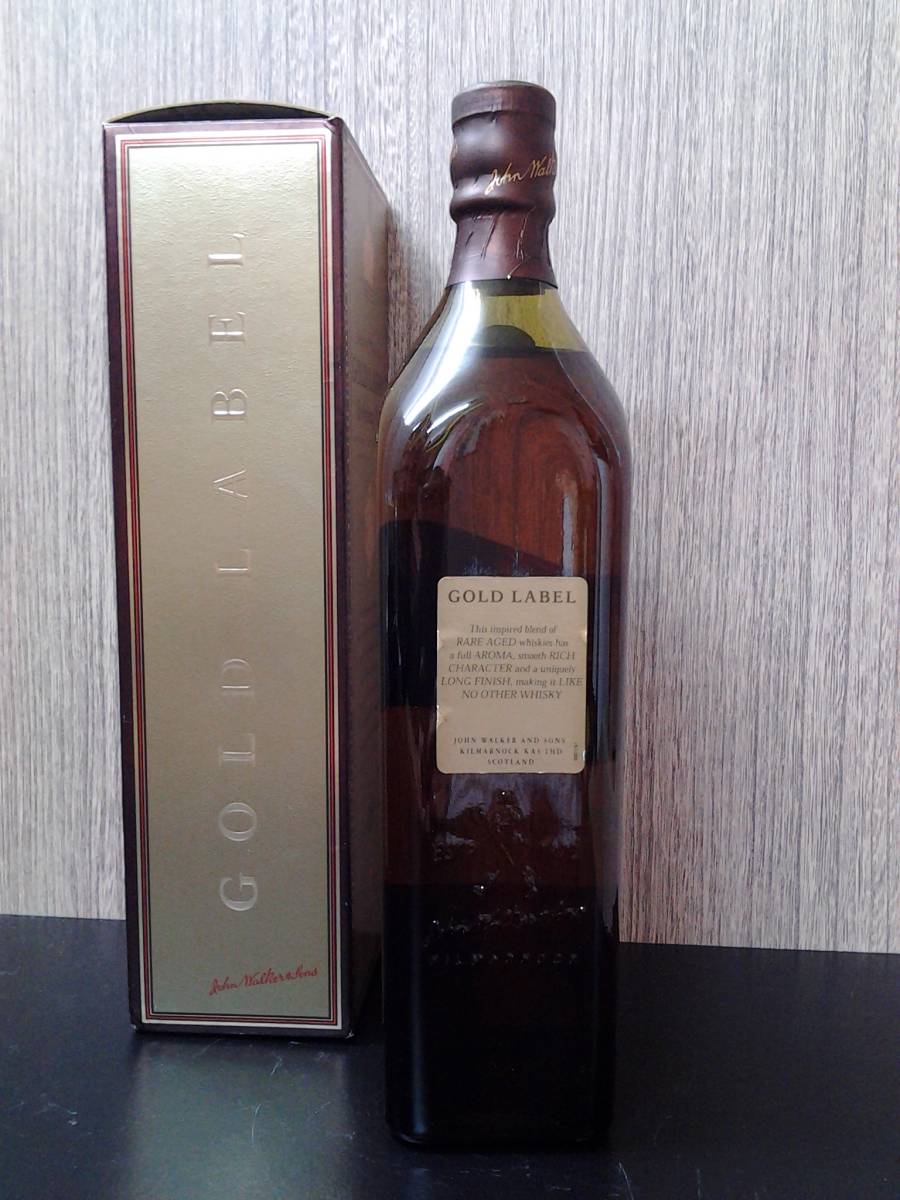◇ジョニーウォーカー 金 ゴールドラベル 18年 750ml 古酒未開栓