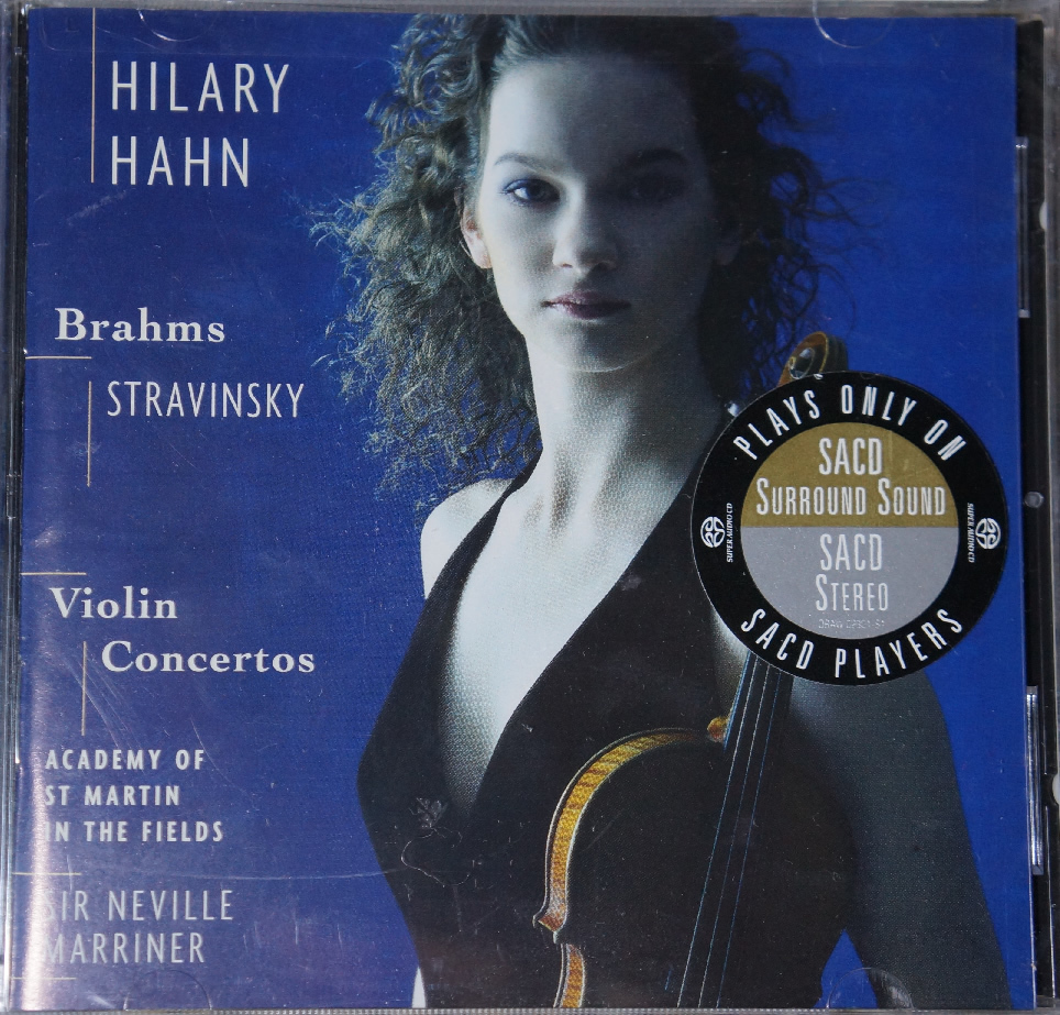 ヒラリー・ハーン SACD ブラームス・ストラヴィンスキー ヴァイオリン