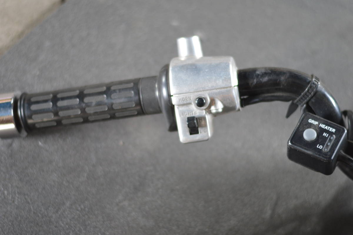 C110-2　JA10　トップブリッジ　ハンドル　スイッチ　グリップヒーター付き