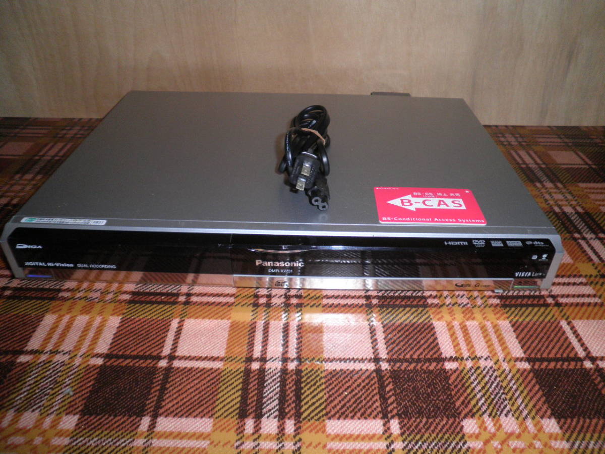 定番，新作 パナソニック DMR-XW31 2番組同時録画OK B-CAS 電源コード付属 HDD500GB ビエラリンク予約なら最新機種と変わりません HDD(HDD内蔵)｜売買されたオークション情報、yahooの商品情報をアーカイブ公開 - HDD内蔵