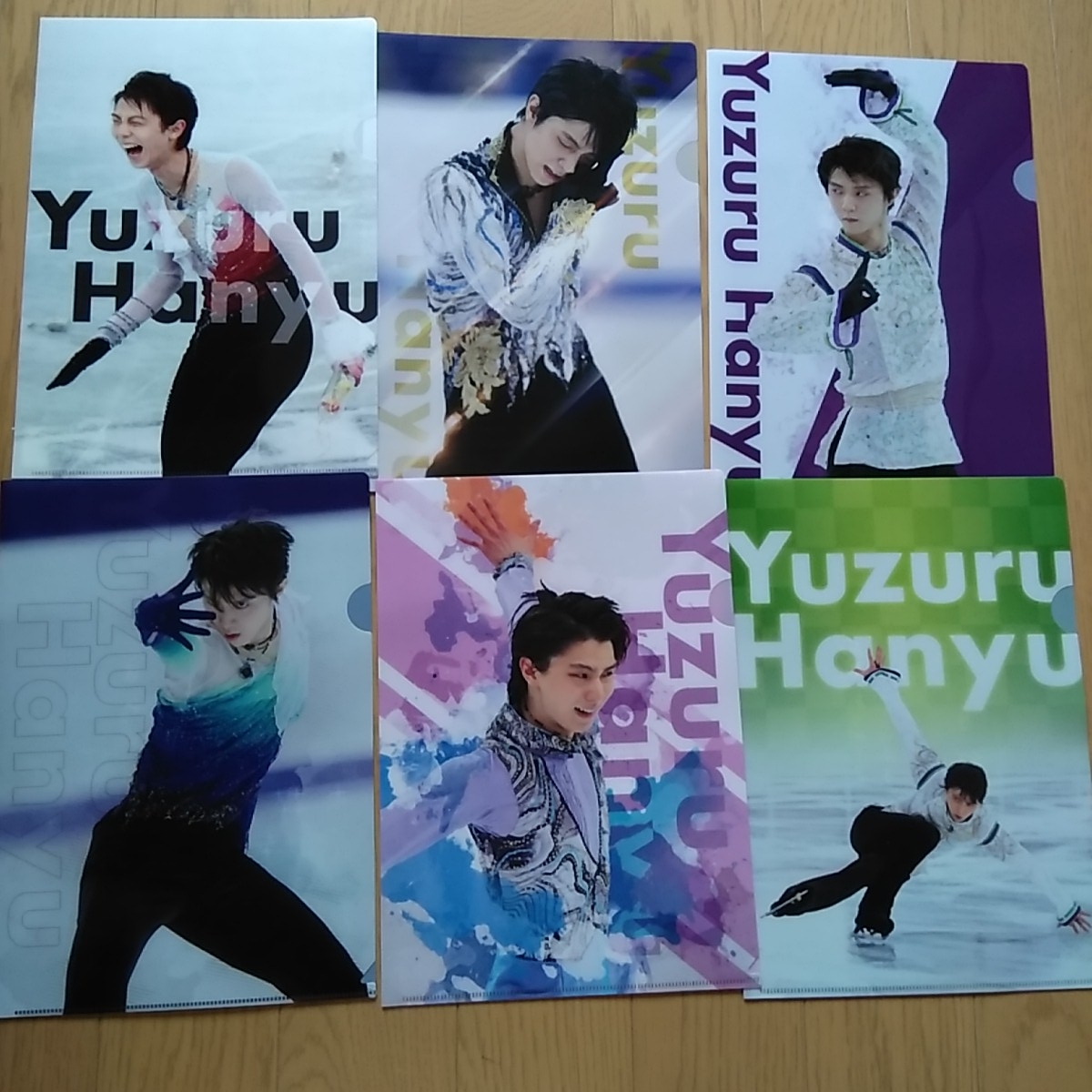 羽生結弦展クリアファイル６種 羽生結弦展☆クリアファイル☆6種コンプリートセット 【公式通販】