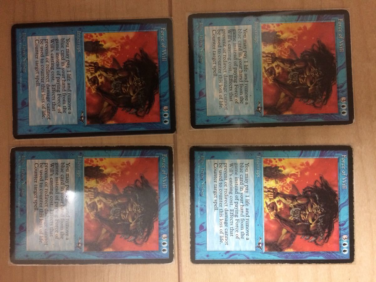 意志の力⁄Force of Will》[ALL] HP4枚セット - MTG専門店 Initiative