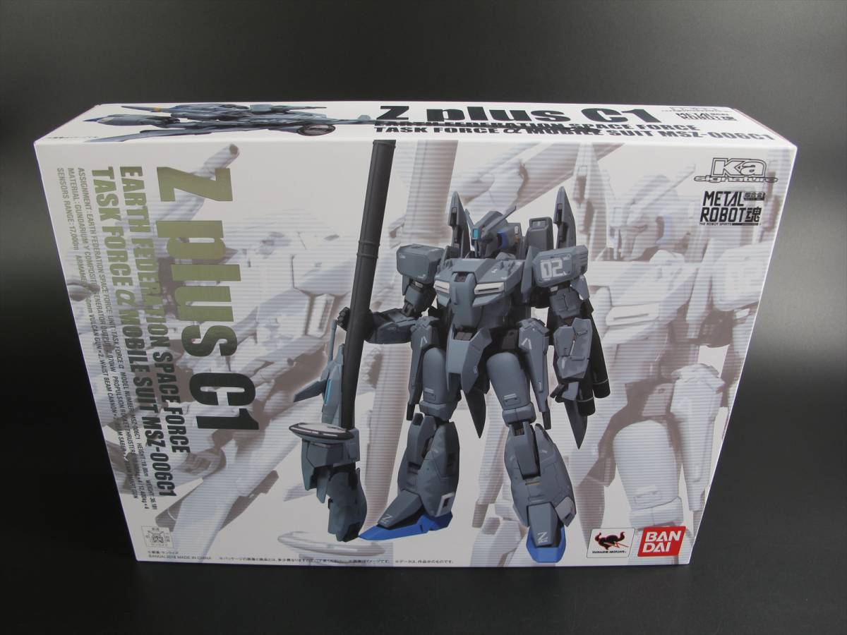 METAL ROBOT魂 Ka signature ゼータプラス C1 MSZ-006C1 Z ｐlus C1 メタル・ロボット魂 送料無料