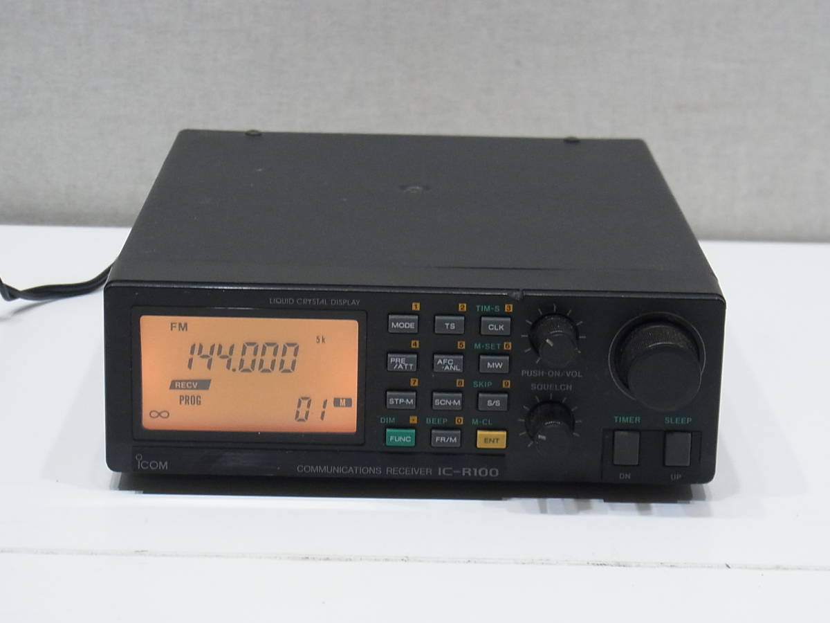 ICOM IC-R100 広域帯レシーバー 0.5~1800MHz AM/FM/ワイド ICOM IC-R100 広域帯レシーバー 0.5~1800MHz AM/FM/ワイド