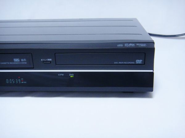 □TOSHIBA□地デジチューナー搭載VHSビデオ一体型DVDレコーダー