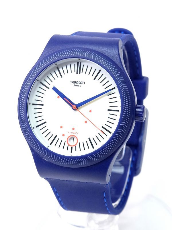 M9279*スウォッチ/Swatch*2016SS/Sistem 51*システムグリッド/SISTEM GRID*SUTN401*自動巻き*腕時計*裏スケルトン