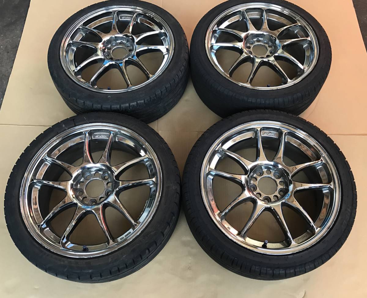 WORK ワーク エモーション CR KAI 18インチ 7.5J PCD：114.3 4本