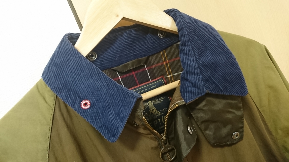 バブアー BARBOURDept. B CUSTOMISED SL BEDALE OliveカスタマイズドSL 