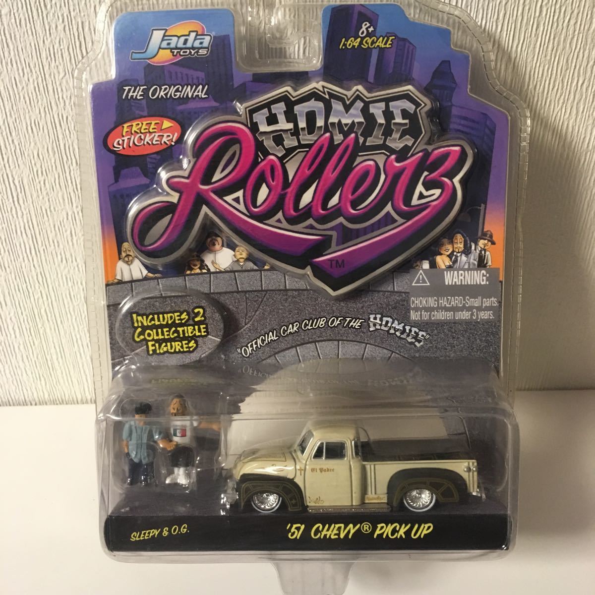 ジェイダ Jada Toys Homie Rollerz 51 Chevy Pick Up ピックアップ 1