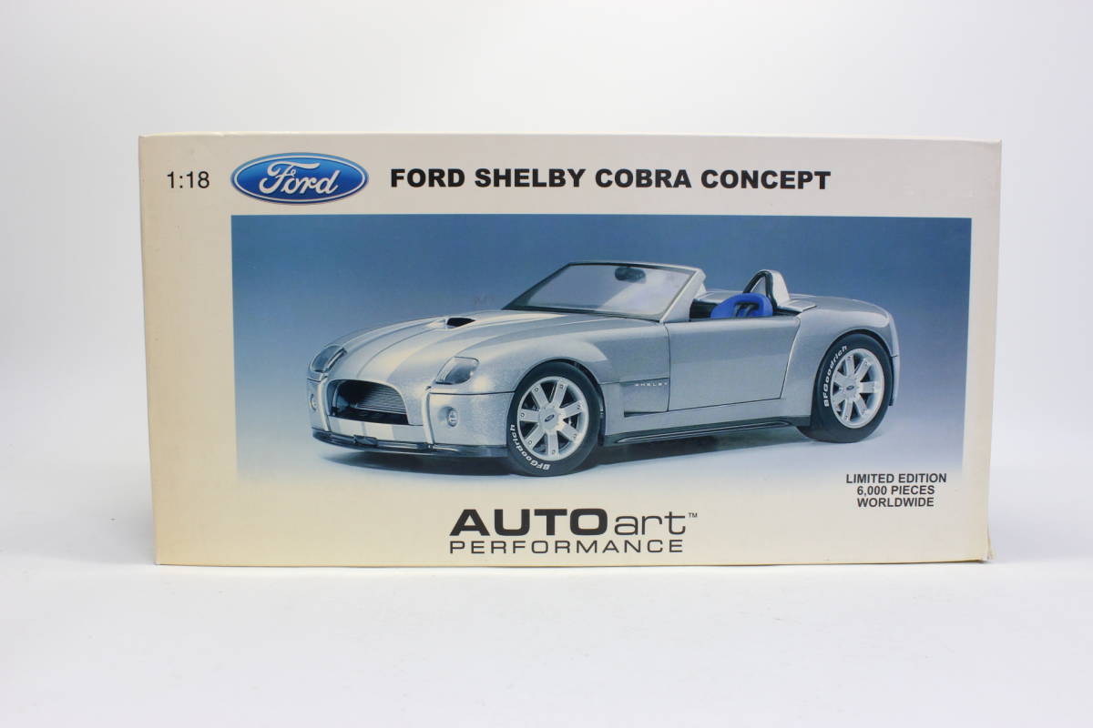 人気，定番 絶版オートアート 1/18 フォード シェルビーコブラ コンセプト autoart Ford shelby cobra concept 73031(乗用車)｜売買されたオークション情報、yahooの商品情報をアーカイブ公開 - オークファン 乗用車