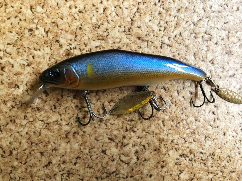 激レア ニシネルアーワークス オチアユミノー125FR オチアユ 琵琶湖