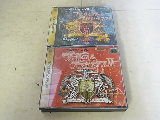 定番，お得 SS セガサターン ファルコムクラシックス/II 2本セット Falcom ビクター Victor 箱説帯付 08(ロールプレイング)｜売買されたオークション情報、yahooの商品情報をアーカイブ公開 - オークファン サターン