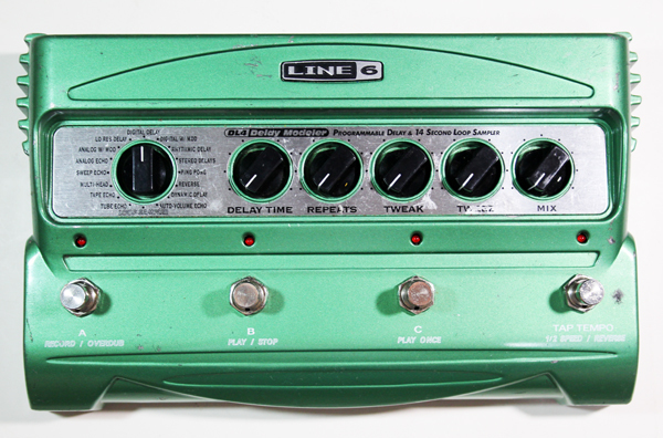 Line 6 DL4 Delay Modeler 元箱・アダプター付 動作確認済 Line 6 DL4 MkII Delay Modeler Pedal