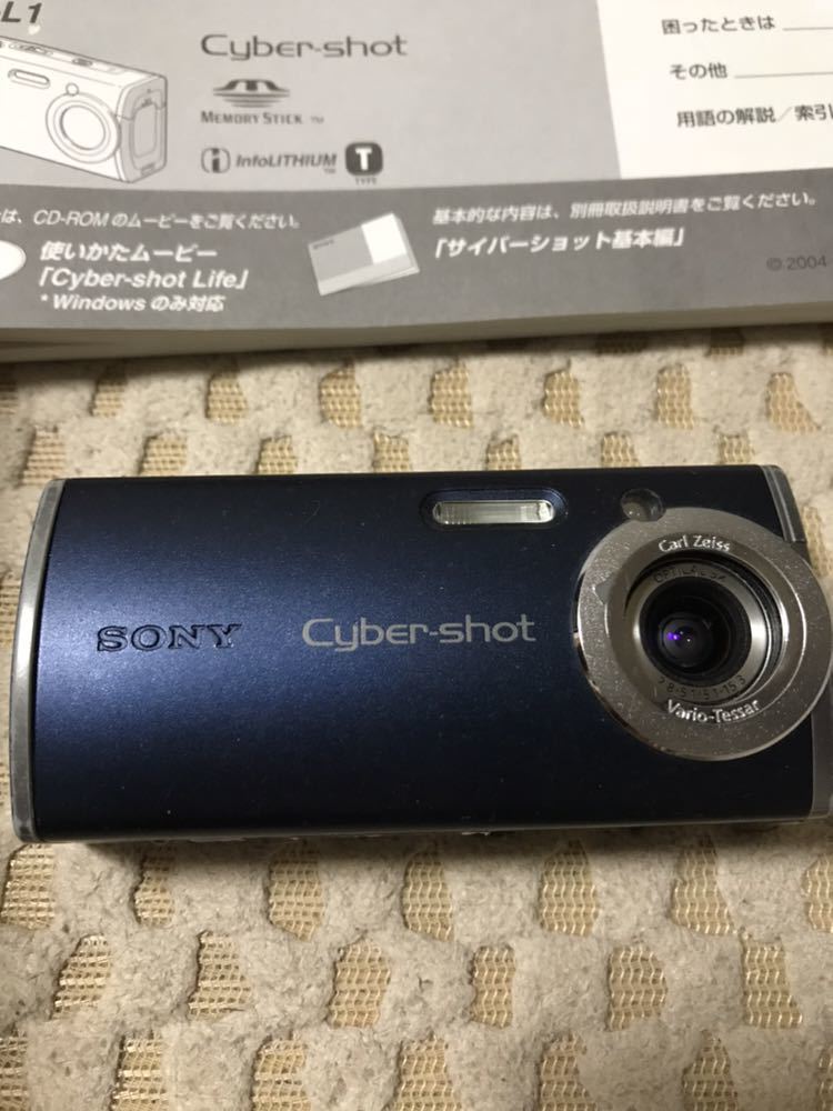 ソニー　サイバーショット　SONY Cyber-Shot DSC-L1 スターダストブルー　中古_2