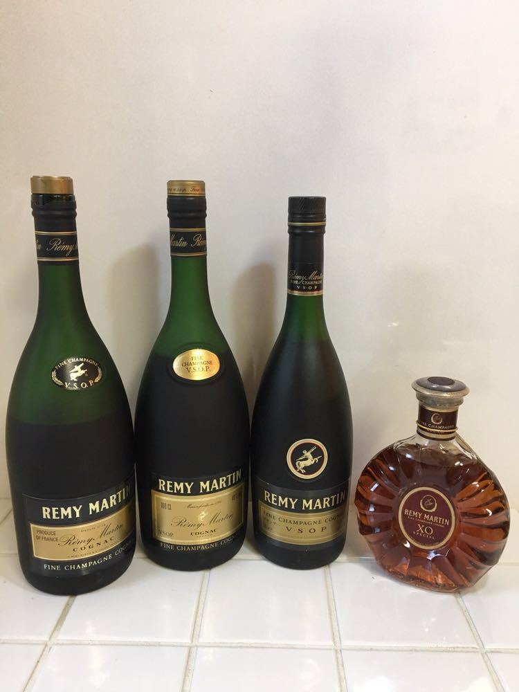 古酒】REMY MARTIN レミーマルタン 4本セット ブランデー ヴィンテージ
