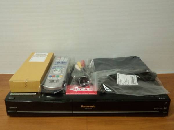 【激安大特価，品質保証】 パナソニックDMR-XW120 4倍録 完動品 地デジ BS CS 2番組W録画 2008年製 純正リモコン付(HDD内蔵)｜売買されたオークション情報、yahooの商品情報をアーカイブ公開 - オークファン HDD内蔵