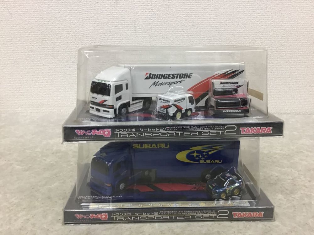 タカラ ちびっこチョロQ トランスポーターセット2 スバルインプレッサ