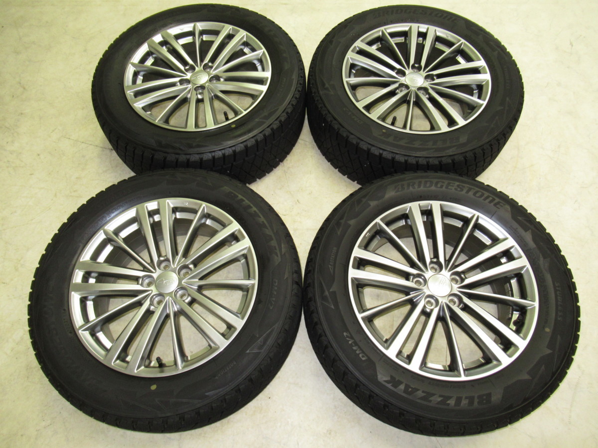 タイヤ付き純正ホイール4本セット インプレッサスポーツ GP7 17×7J +48