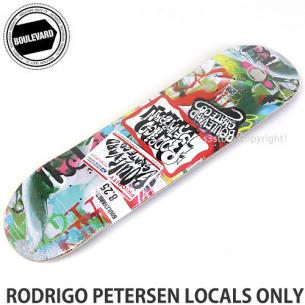 スケートボード Boulevard Skate Co Rodrigo Peterson 8.25 Rodrigo Petersen - Boulevard YouTube AMburguer Black Skateboards