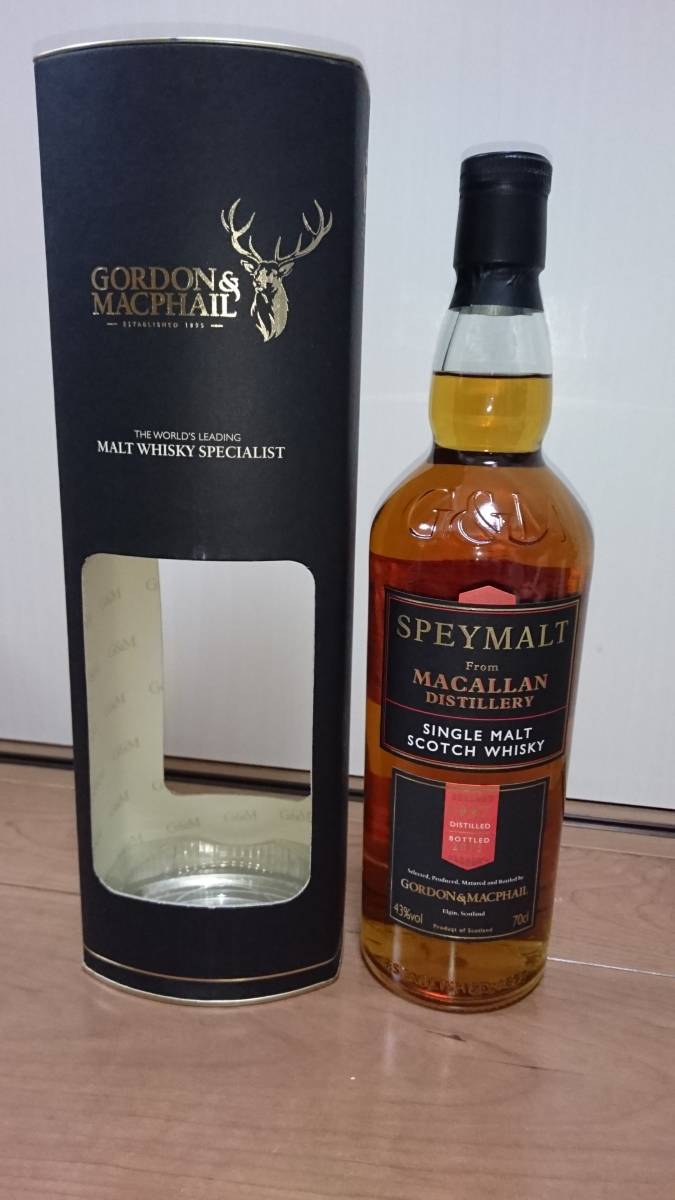 ゴードンマクファイル　マッカラン　1997-2015 スペイモルトフロム フロム MACALLAN マッカラン 0 700ml ゴードン