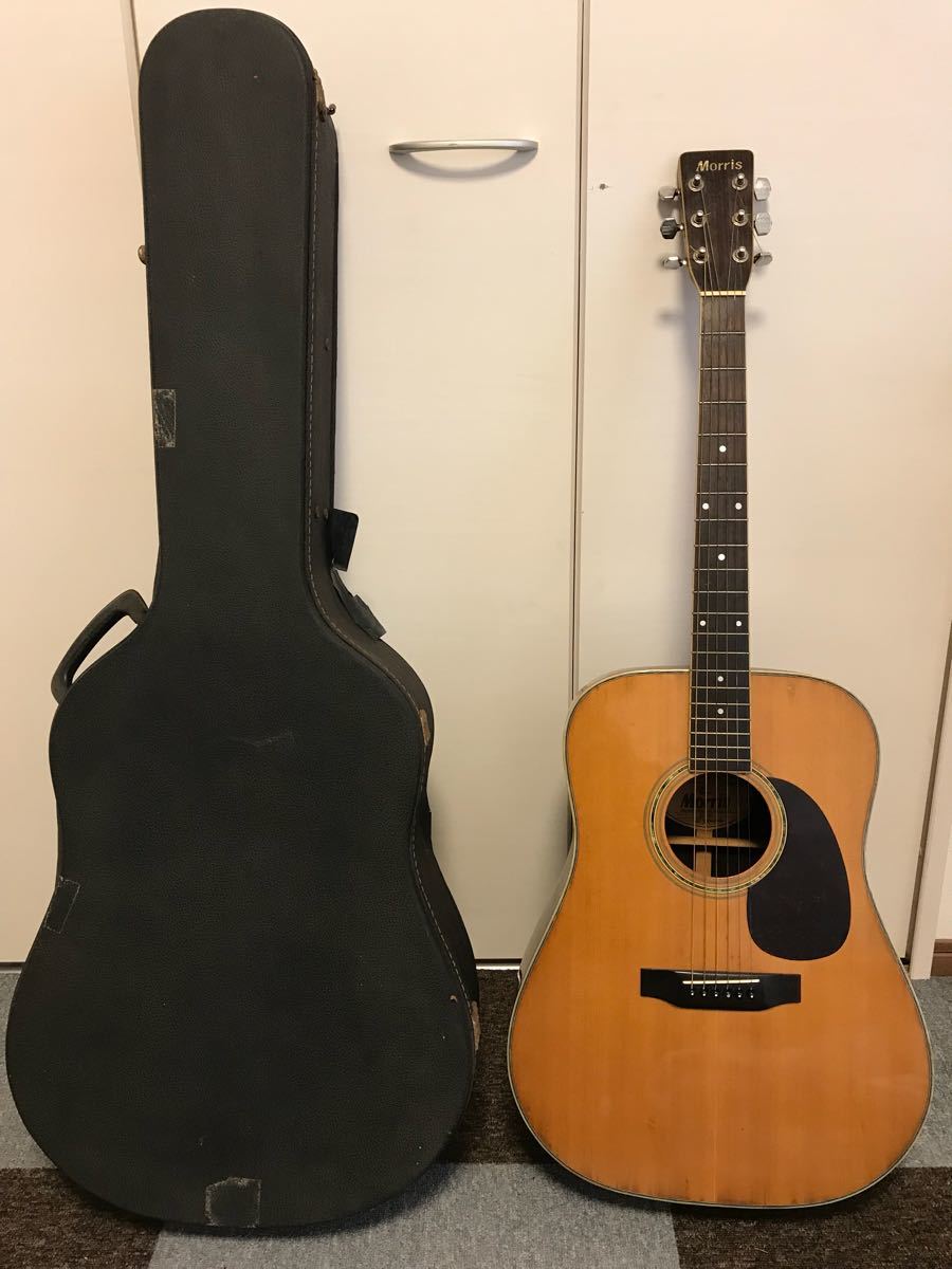 Morris S MORRIS W-30 アコースティックギター モーリス ハードケース 