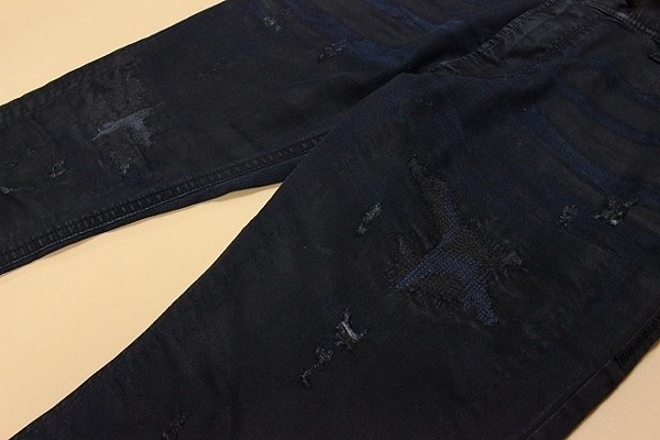 ◇DIESEL/ディーゼル KROOLEY CB-NE 0680B ストレッチ ダメージ加工 