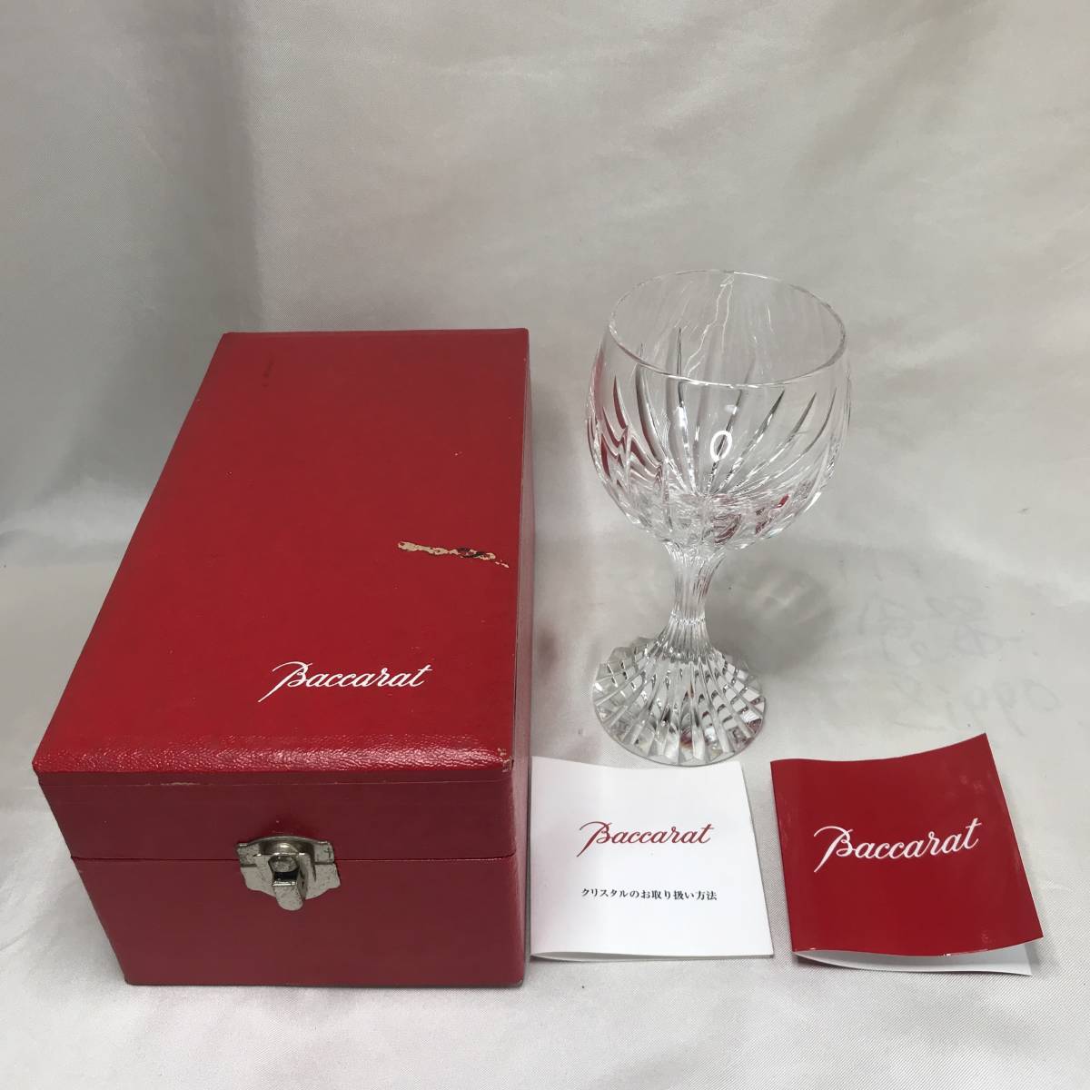 ワイングラス マッセナ バカラ Baccarat クリスタル | 高さ グラス 美 